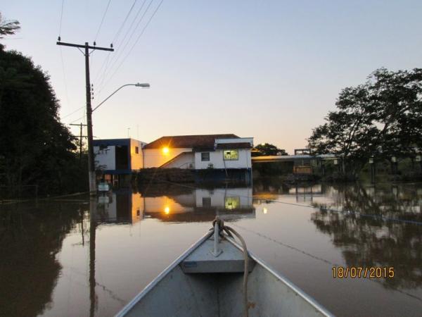 Cheia Do Rio Dos Sinos Atingiu Elevatória De Captação De Água