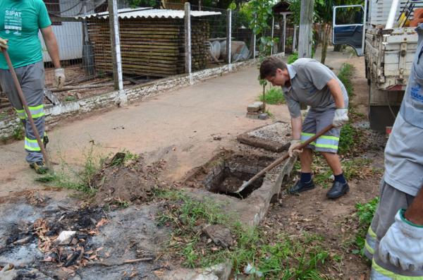 Continua Limpeza De Bocas De Lobo